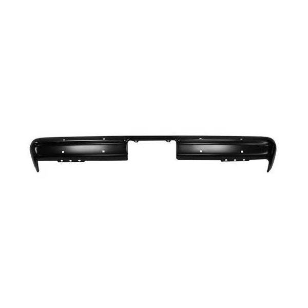 Rear Bumper without Holes Black PTM