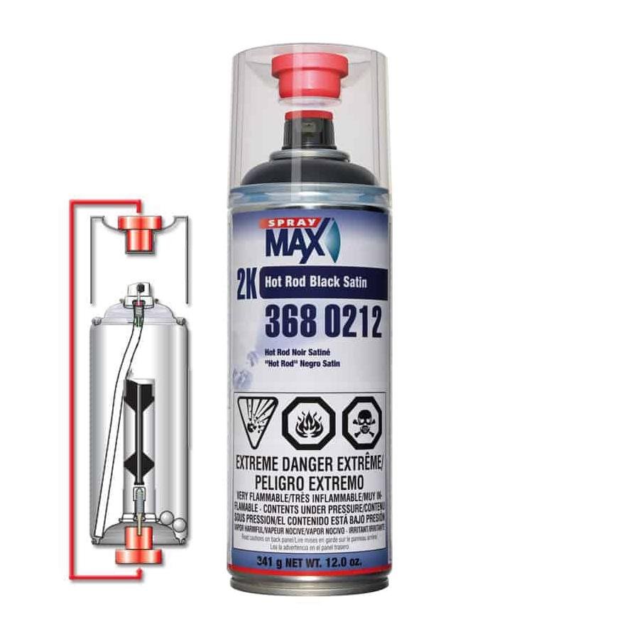 Hot Rod Black 3680212 Hot Rod Black 2K Areosol