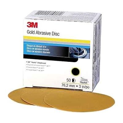 3M Hookit Gold Disc 00916, 3 in, P220, 50 Discs