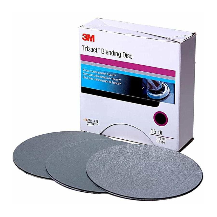 3M Trizact Hookit Foam Abrasive Disc 1000 Grit, 02090, 6 Inch, 15 Discs per Carton