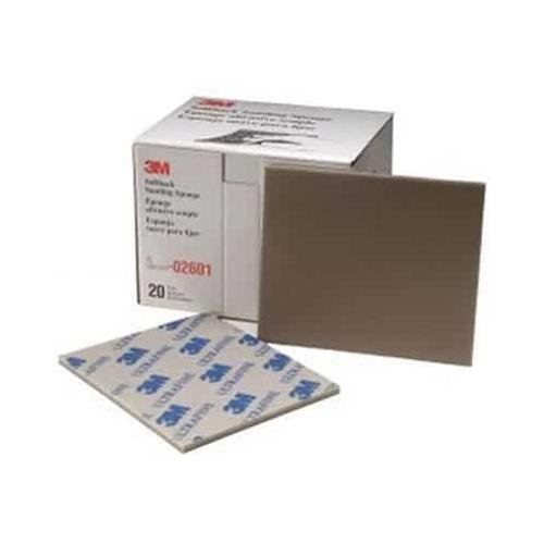 3M Softback Sanding Sponge 02601, 4-1/2 in x 5-1/2 in, (115mm x 140mm), Ultrafine, 20 Sponges/Pack