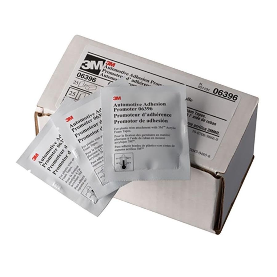 3M Automotive Adhesion Promoter, Sponge Applicator Packet 06396