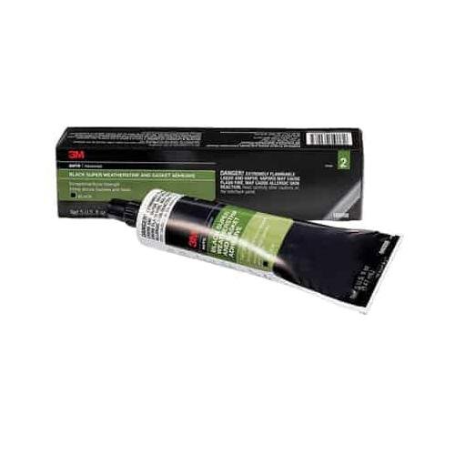 3M Black Super Weatherstrip and Gasket Adhesive 08008 Black 5 fl oz
