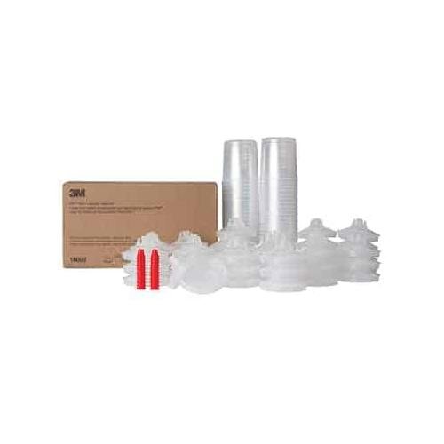 3M PPS Lid and Liner Kit, 16000, Standard (22 fl oz), 200 Micron Filter, 50 Lids & Liners per kit