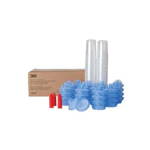 3M PPS Lid and Liner Kit, 16324, Large (850ml), 125 Micron Filter, 25 Lids & Liners per kit