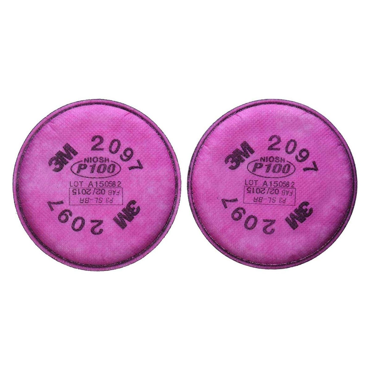3M Particulate Filter 2097/07184(AAD), Pair