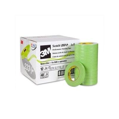 3M Scotch Performance Masking Tape 233+, 26334, 0.71 in x 180 ft (18 mm x 55 m)
