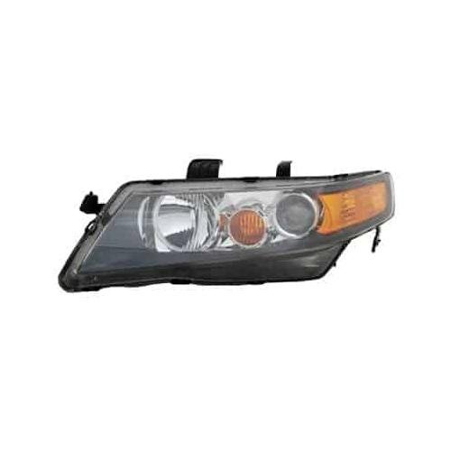 Driver Side Headlight Lens and Housing 2006-2008 Acura TSX