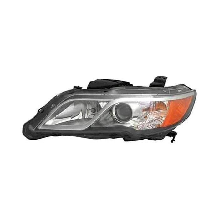 Driver Side Headlight Lens and Housing 2013-2014 Acura RDX