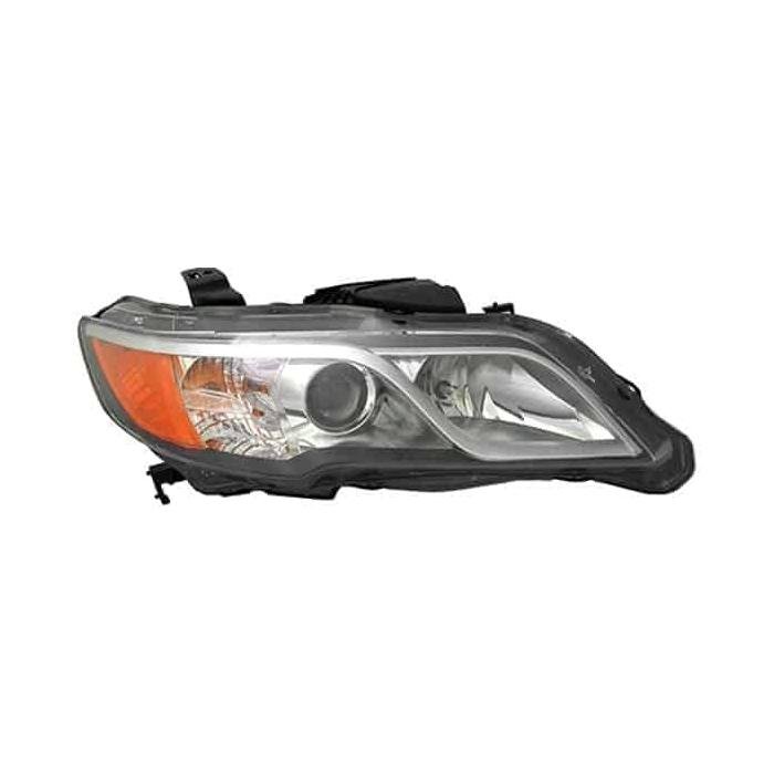 Passenger Side Headlight Lens and Housing 2013-2014 Acura RDX