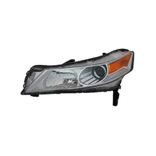 Driver Side Headlight Lens and Housing 2009-2011 Acura TL
