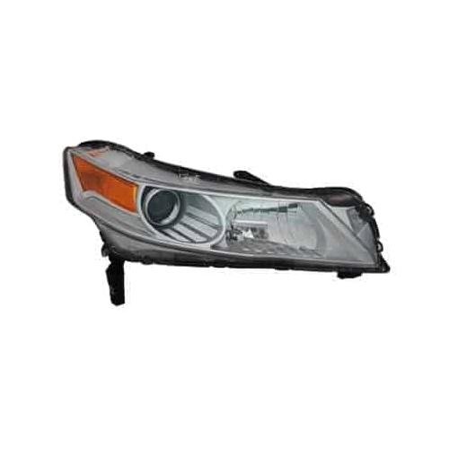 Passenger Side Headlight Lens and Housing 2009-2011 Acura TL