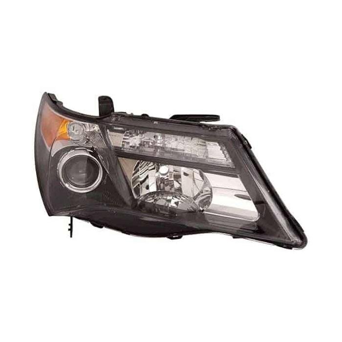 Passenger Side Headlight Lens and Housing 2010-2013 Acura MDX