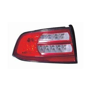 Driver Side Tail Lamp Lens and Housing 2007-2008 Acura TL