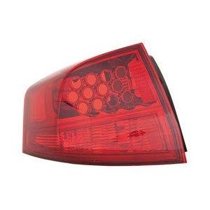 Driver Side Tail Lamp Lens and Housing 2010-2013 Acura MDX