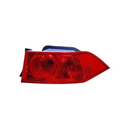 Passenger Side Tail Lamp Lens and Housing 2006-2008 Acura TSX