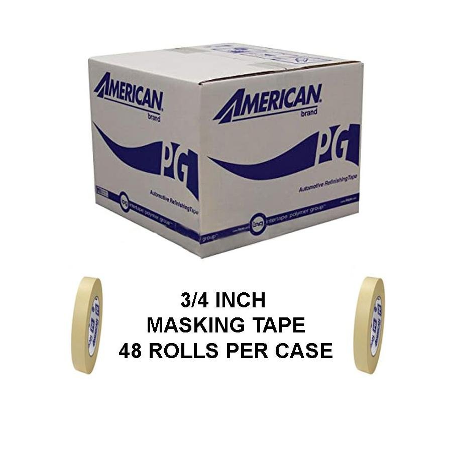 PG1855 Premium Grade Tape Beige 3/4 Inch 48 Rolls Per Case 18mm x 54.8m