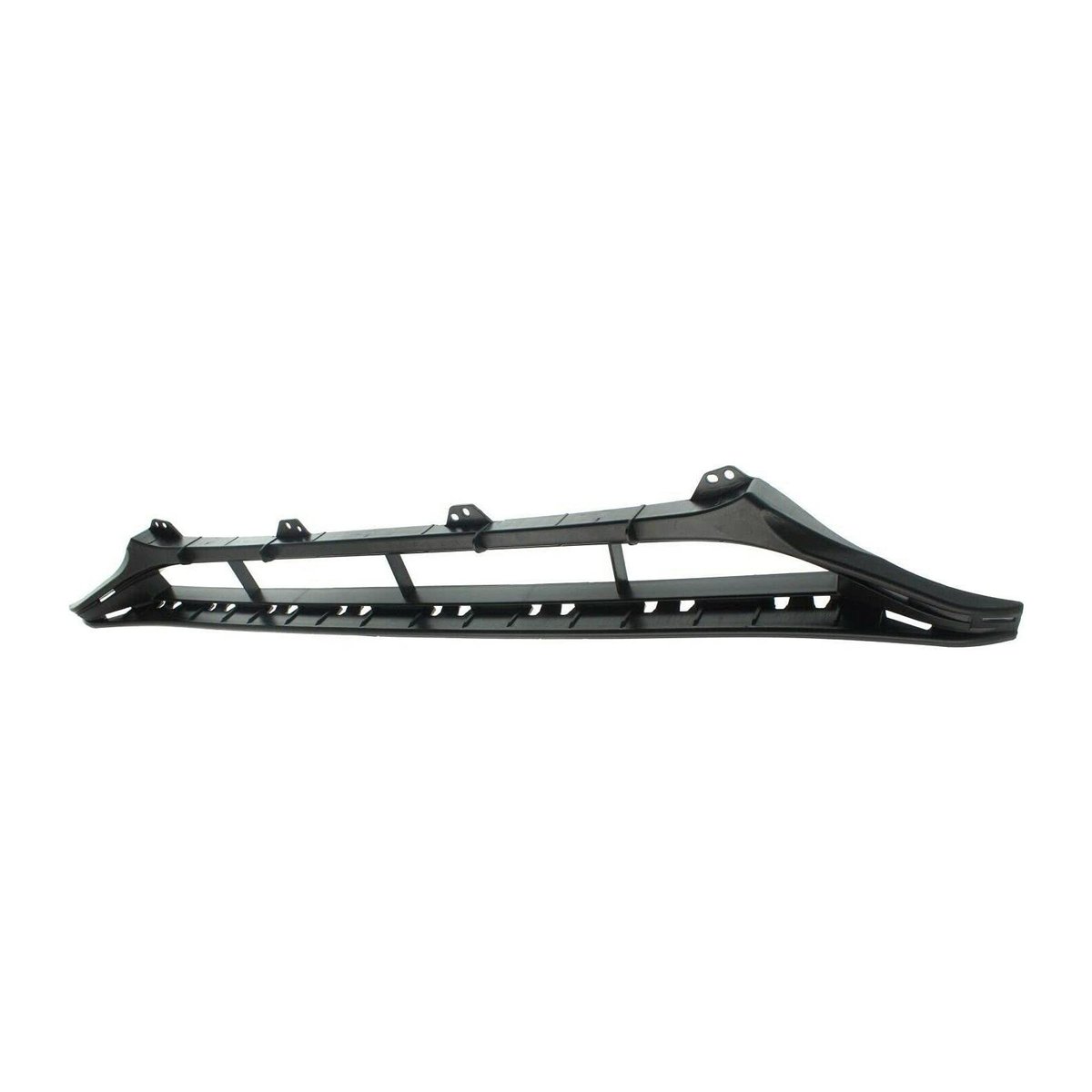 Front Bumper Cover Grille with S-Line Package Plastic Matte-Black