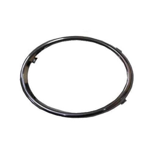 Front Left Bumper Cover Fog Light Trim Ring Chrome without S-Line Package