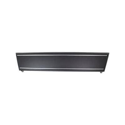 Front Bumper Cover License Molding Grey with S-Line Package