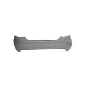 Rear Bumper Cover Primed PTM with Park Assist Sensor Holes -CAPA Certified