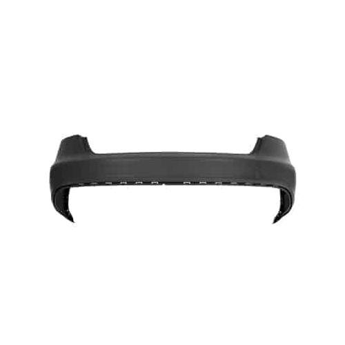 Rear Bumper Cover Primed PTM with S-Line Package without Park Assist Sensor Holes -CAPA Certified