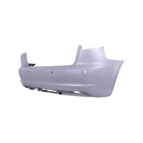 Rear Bumper Cover Primed PTM with Park Assist Sensor Holes