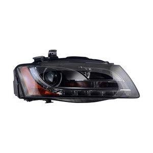 Front Right HeadLamp Composite Lens and Housing HID without Curved Lighting for Coupe without Bulb or Controller