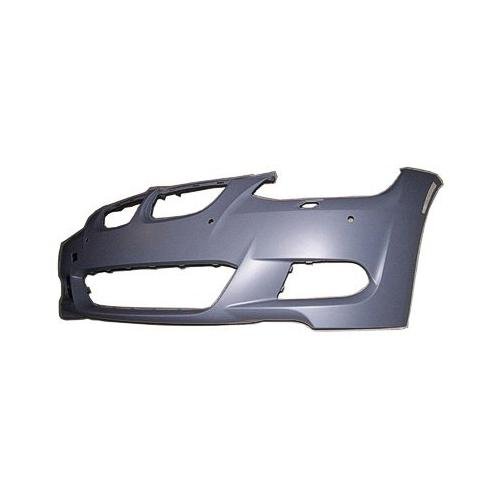 Front Bumper Cover For Use With 3.0L Coupe Or Convertible With M Pkg And Park Park Assist Hole Primed PTM