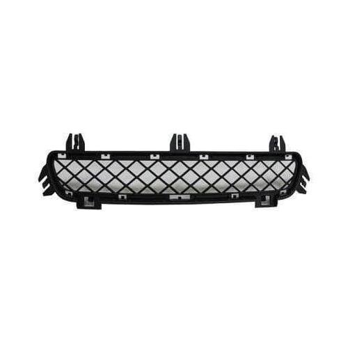 Front Center Upper Bumper Grille Without M Pkg Matte Black