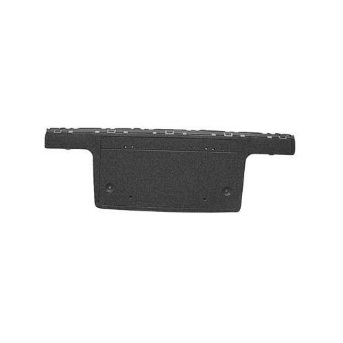 Front Bumper License Plate Bracket Matte Black