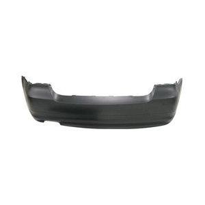 Rear Bumper Cover For 328i 3.0L Sedan Without Turbo M Pkg Or Park Assist Sensor Primed PTM -CAPA Certified