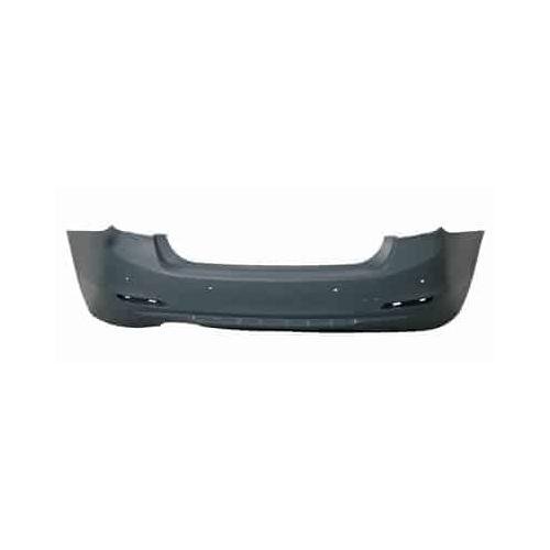 Rear Bumper Cover For F30 328I Gas Sedan Models With Park Assist Sensors Primed PTM -CAPA Certified