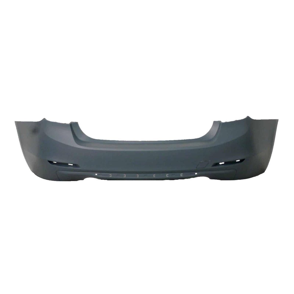 Rear Bumper Cover For Sedan Models Without With Molding Holes Primed PTM -CAPA Certified