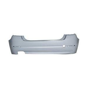 Rear Bumper Cover For 528 Sedan Without M Pkg No Lower Valance Without Park Assist Sensors Primed PTM -CAPA Certified