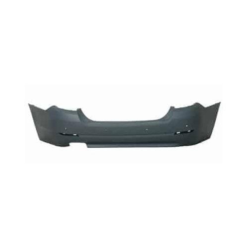 Rear Bumper Cover For 528 Sedan Without M Pkg No Lower Valance With Park Assist Sensors Primed PTM -CAPA Certified