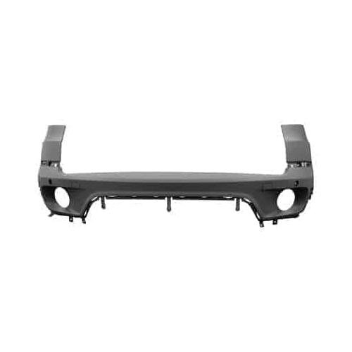 Rear Bumper Cover For 3.0L Without M Pkg with Round Pipes With Park Assist Sensors Primed PTM