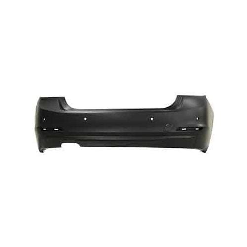 Rear Bumper Cover For F30 328i Gas Models Without Molding Holes With Park Assist Sensor Primed PTM -CAPA Certified