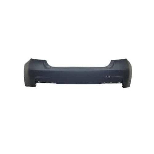 Rear Bumper Cover For Sedan Models With M Pkg Without Park Assist Sensors Primed PTM -CAPA Certified