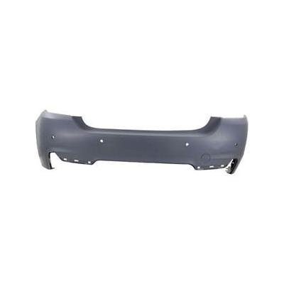 Rear Bumper Cover For 428 and 435 Coupe and Convertible Models With Park Assist Primed PTM -CAPA Certified