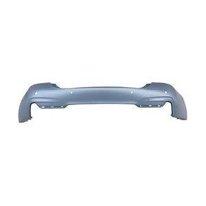 Rear Bumper Cover For 428i and 435i Gran Coupe With M Pkg and Park Assist Primed PTM