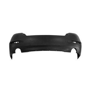 Rear Bumper Cover For 535 Sedan Models Without M Pkg Park Assist or Modern Line Moldings Primed PTM -CAPA Certified