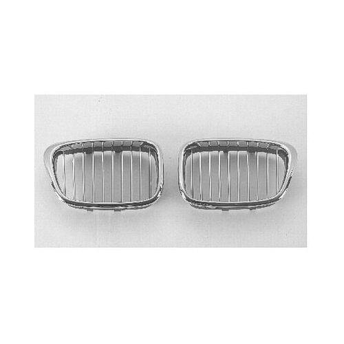 Front Right Grille Black with Chrome Frame For 525i and 530i Models