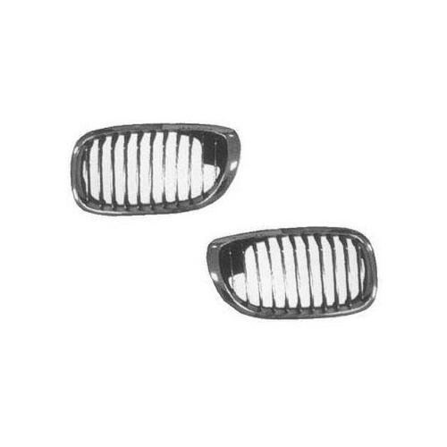 Front Left Grille Chrome And Eleven Black Vertical Bars For Convertible Or Coupe