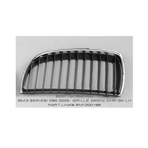 Front Left Grille Chrome And Black For Wagon Models