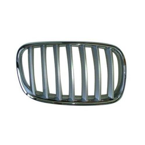 Front Right Grille Silver With Chrome Ring 3.5D 4.8i