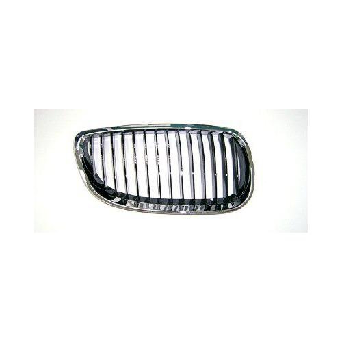 Front Right Grille Black with Chrome Frame For Coupe