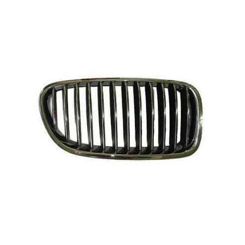 Front Right Grille Chrome And Black For Sedan Models Without Night Vision