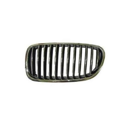 Front Left Grille Chrome And Black For Sedan Models Without Night Vision