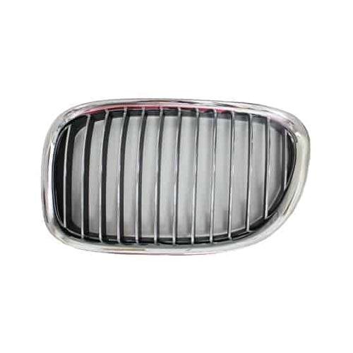 Front Left Grille Chrome And Black Without M Pkg Or Night Vision